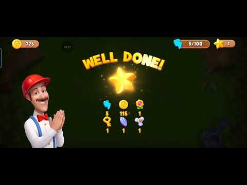 Garden Scapes Level 2462/2466 Completed/ Mobile Game ASMR 