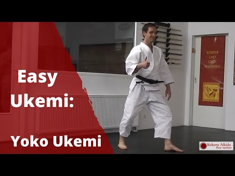 Easy Ukemi: Three levels of sideways rolling