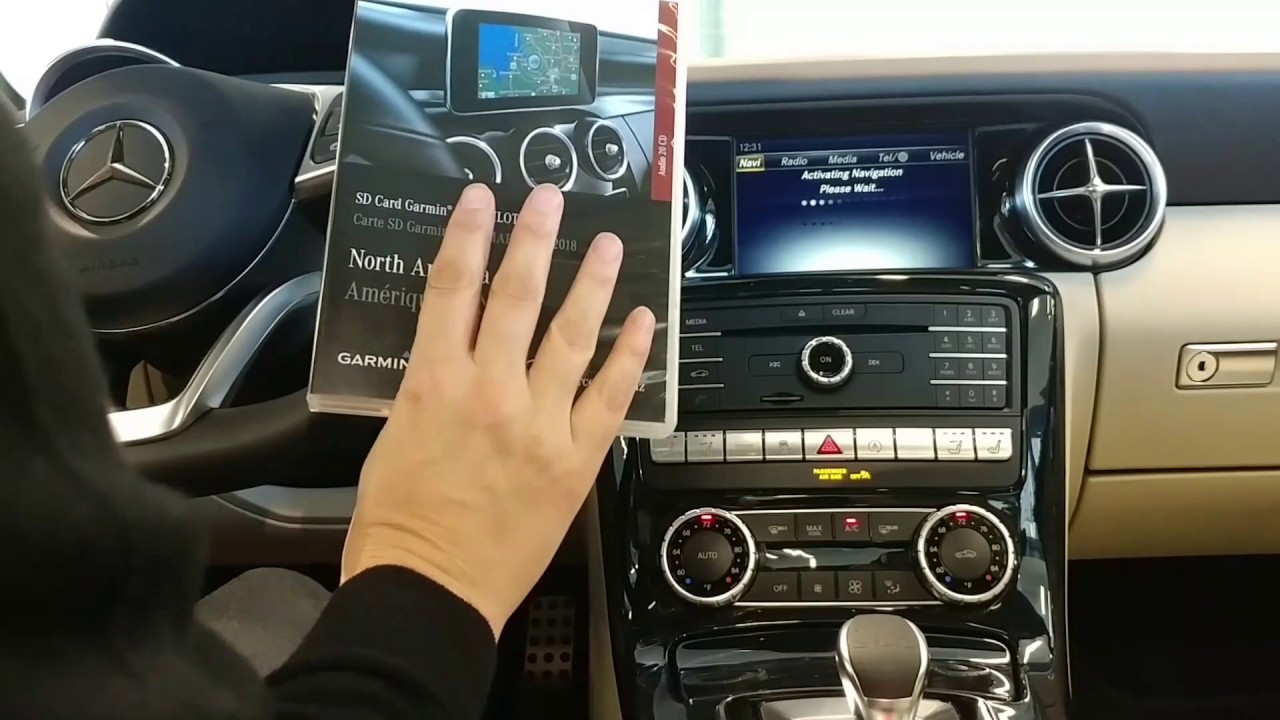 Garmin Map Pilot Installed in a Mercedes-Benz