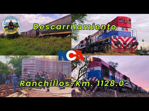 NCA: Trabajos de V&O en Ranchillos, tras descarrilamiento de formación cargada (02-Oct-2026)