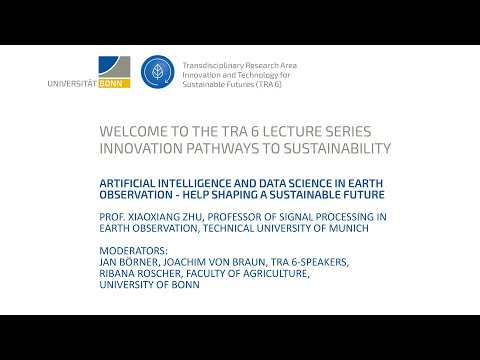 Lecture Series “Innovation Pathways to Sustainability”: Prof. Xiaoxiang Zhu