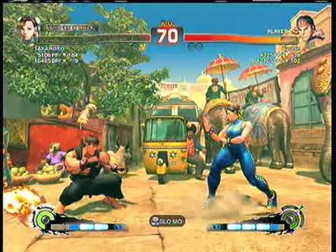SSFIVAE:  Chun-li (TAKAHOKO) vs.  Ryu (jyobin) SD