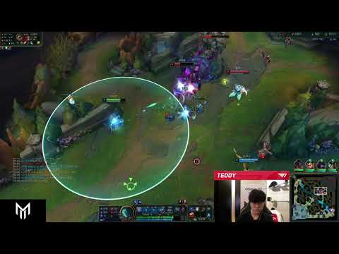 Full Game T1 Teddy Play Ryze solo Rank challenge  Korea Summer 2021  10#LOL