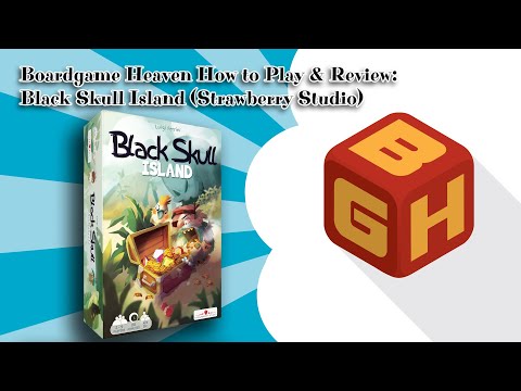 Boardgame Heaven Unboxing, How To Play & Review 116: Black Skull Island (Strawberry Studio)