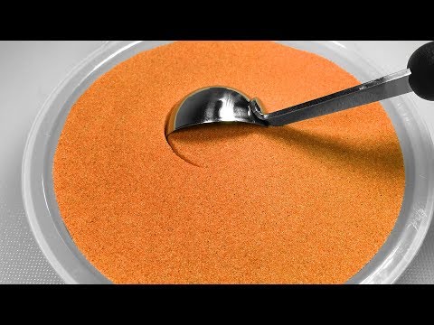 Very Satisfying Kinetic Sand Video #35 | Scooping | Sand Tagious Video