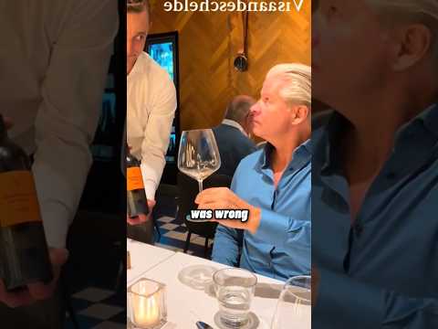 Wine Expert Outsmarts Waiter Instantly