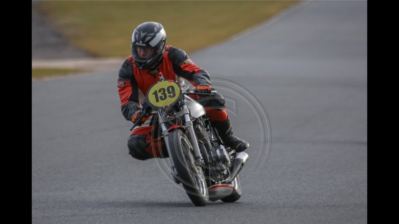 Montjuic. Laverda Montjuic race bike at the Donington Park CRMC festival 2018.