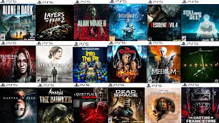 Top 25 Best PS5 HORROR Games