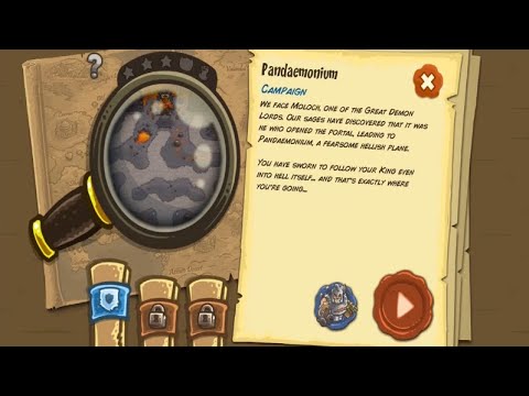 Kingdom Rush - Pandaemonium (Bonus Level) Campaign Hard/Veteran Difficulty Walkthrough