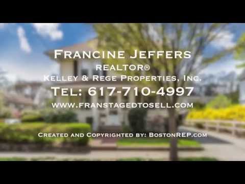 65 Huntington Rd, Milton MA   Francine Jeffers   Tel 617 710 4997   YouTube