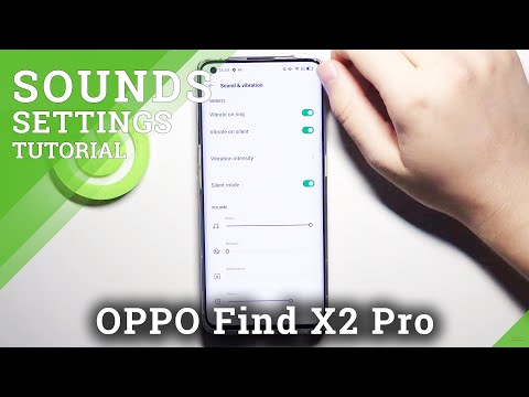 How to Open Sound Settings on OPPO Find X2 Pro – Manage Sound