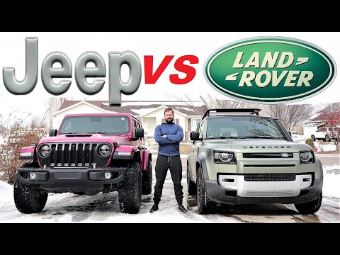 2023 Jeep Wrangler VS 2023 Land Rover Defender: Which Box With Wheels Are You Taking Home?