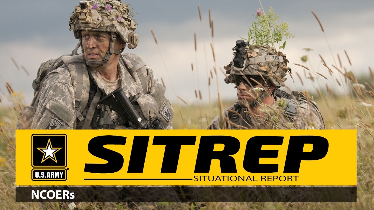 SITREP-Your NCOER, Getting It Right