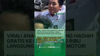 Download lagu Spent Only 2,000 Rupiah on a Tango, This Student Ended Up Flying to Bali for Vacation! How? mp3