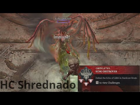 Diablo 4 Hardcore Uber Lilith Kill