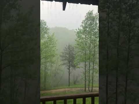 Sounds of rain the first Saturday in May 2022