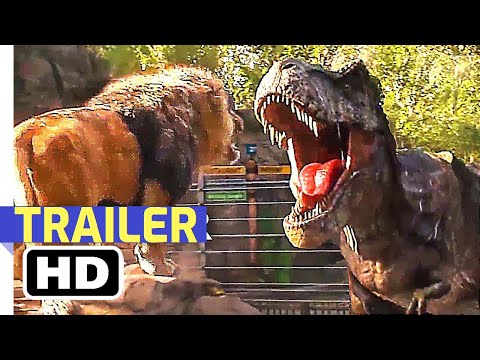JURАSSІC WΟRLD "LION VS T-REX" TRAILER (2018)