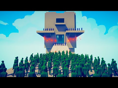 100x Zombie Attacking the Castle ► TABS UNIT CREATOR - Totally Accurate Battle Simulator