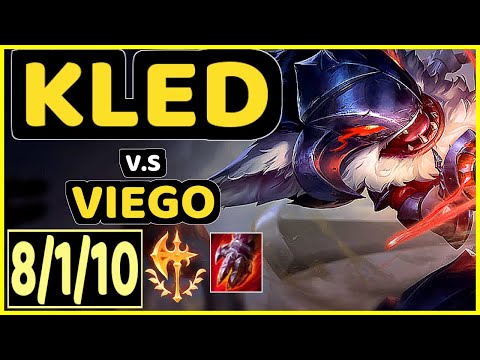 KLED vs VIEGO - 8/1/10 KDA TOP CHALLENGER GAMEPLAY - NA