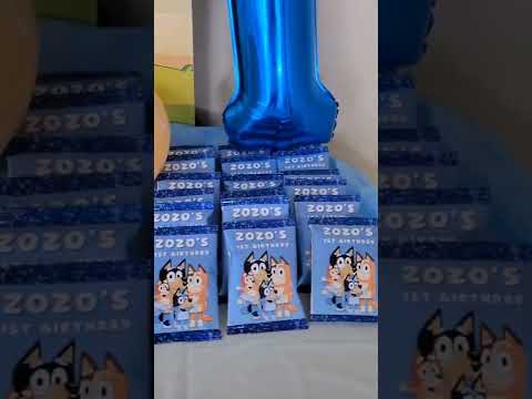 Ideas y decoración para la fiesta de Tematica Fiesta Bluey