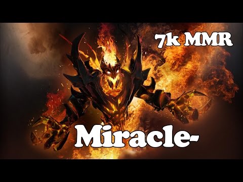 Dota 2 Miracle- plays Shadow Fiend | 7k MMR