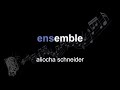 aliocha schneider | ensemble | lyrics | paroles | letra |