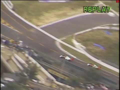 Senna vs Prost 1989 - Helicopter View