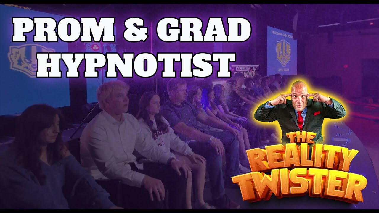 Promotional video thumbnail 2 for The Reality Twister - Comedy Hypnotist & Mentalist