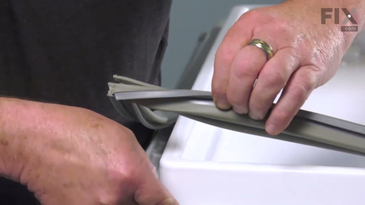 Replacing the Door Gasket - Gray