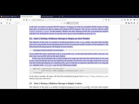 ITS 450 - Cross Site Scripting lab