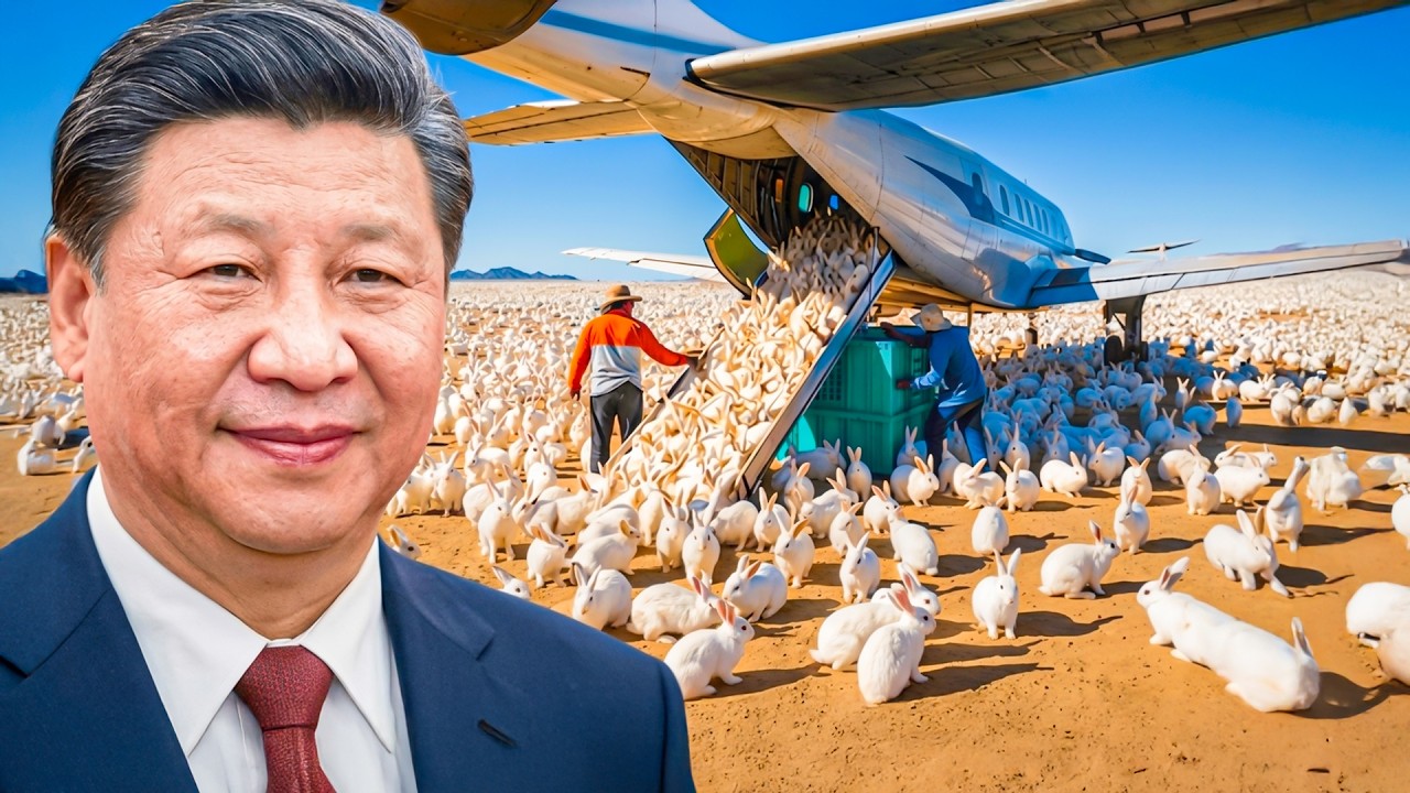 لماذا ألقت الصين مليون أرنب في الصحراء بعد حرب إيران ؟