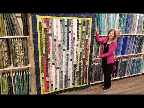 Introducing the ADJUSTABLE SIZE Jelly Roll Race Quilt Pattern!