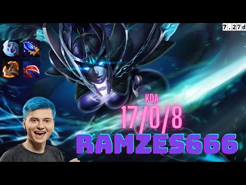 EG RAMZES666 - PHANTOM ASSASSIN SAFELANE | 0 DEATH | DOTA 2 PRO GAMEPLAY | 7.27d