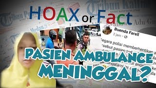 VIRAL Pasien Ambulans yang Sopirnya Adu Mulut dengan Polisi, Meninggal Dunia?