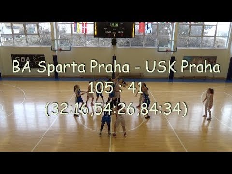 2019 0303 U15 Extraliga _ BA Sparta Praha - USK Praha