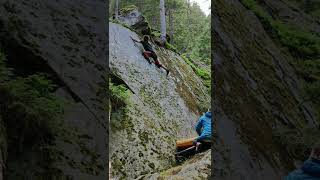 Video thumbnail of Marieke, 6c. Magic Wood