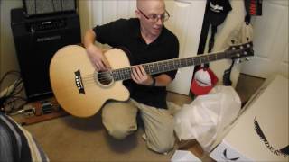 Video thumbnail for Dean EABC 5-string Acoustic-Electric bass UNBOXING/FIRST IMPRESSIONS! by Brandon Tate