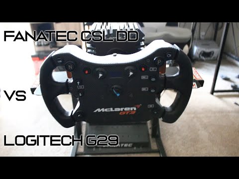 Fanatec CSL DD vs Logitech G29 (Updated for GT7) #Fanatec #GT7 #iRacing