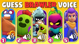 Guess The Brawler by Voice and Unlock Sound | Brawl Stars Quiz #1