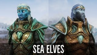 Skyrim Mods: Sea Elf Race Mod (Maormer)