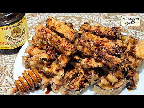 🍆🔝 La TAPA CORDOBESA Más FAMOSA y FÁCIL: Berenjenas con Miel 🍯
