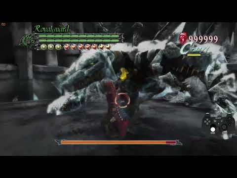 DMC3SE - Cerberus Boss Fight (Very Hard - Boss Rush Enabled, Royalguard)