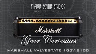 Video thumbnail for Gear Curiosities: Marshall Valvestate 8100 - 1 Tube + Op-Amps + LEDs = Death Metal Glory! by Plague Scythe Studios