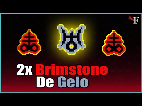 DOUBLE BRIMSTONE DE GELO - THE BINDING OF ISAAC REPENTANCE - #348 PTBR