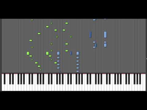 Play Piano Play no.6 - Friedrich Gulda - Tutorial [Synthesia]