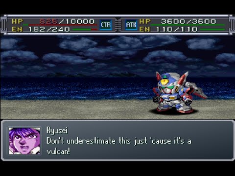 Super Robot Wars Alpha Gaiden - R-1 Custom Attacks