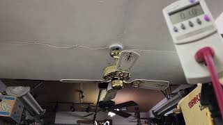 Calcutta Ceiling Fan by Corbett Lighting, White/Ornate/Stencil, 42" (1 of 2)
