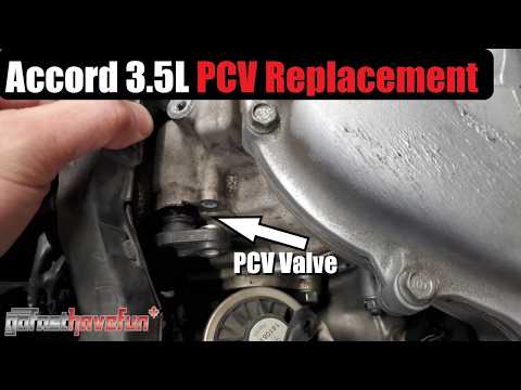 2008-2012 8th GEN Honda Accord 3.5L V6 PCV Valve Replacement J35A, J35Z & J35Y | AnthonyJ350