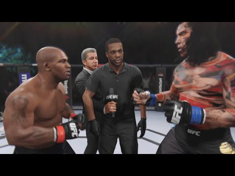 Mike Tyson vs. Dirty Demon - EA Sports UFC 2 - Boxing Club 🥊
