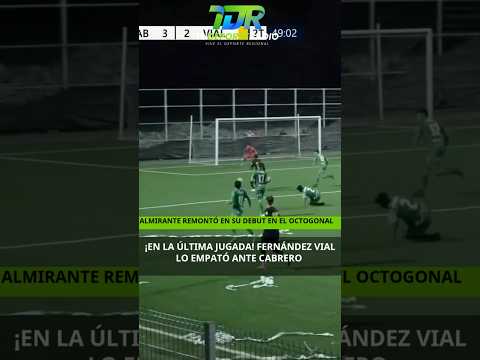 #gol de #fernandezvial frente a #Cabrero en el #octogonal #tdr #futbol #biobio